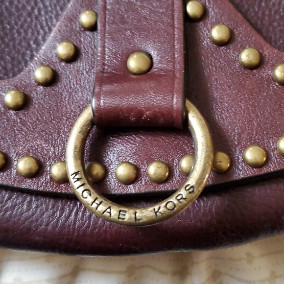 Michael Kors all leather shoulder bag - Picture 3 of 6